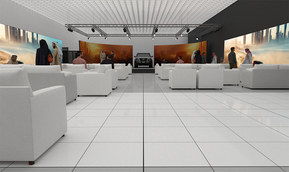Nissan Patrol - Showroom renders - Entrance-02-3 Nissan Patrol - Showroom renders - Entrance-02-3