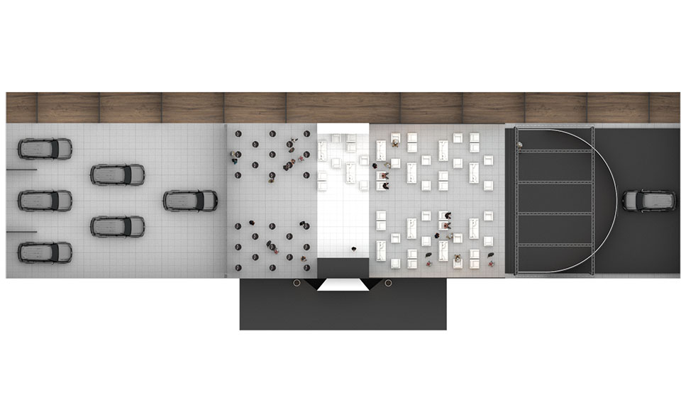 Nissan Patrol - Showroom renders - Plan Nissan Patrol - Showroom renders - Plan