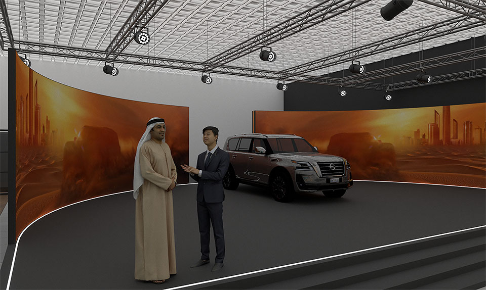 Nissan Patrol - Showroom renders - Stage-01 Nissan Patrol - Showroom renders - Stage-01